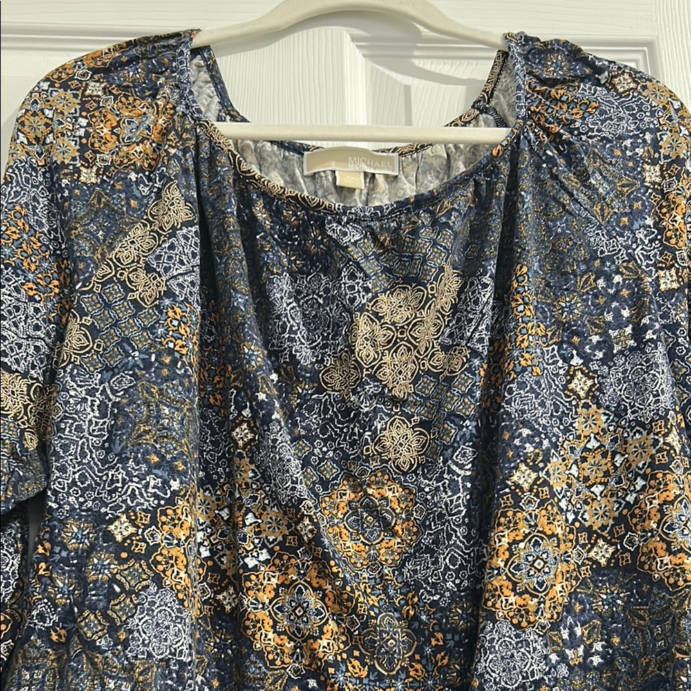 Michael Kors Chic Multicolor Patterned Women's Bl… - image 2